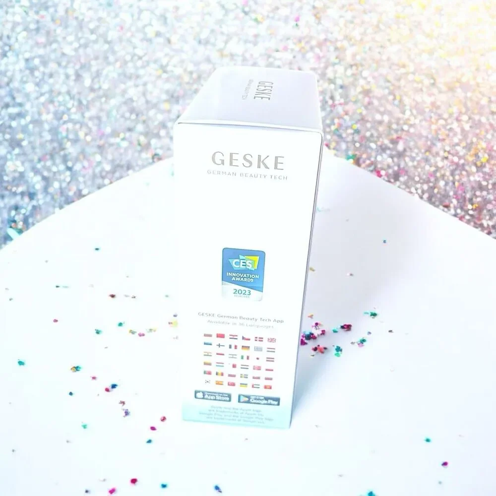 GESKE Facial Brush SmartAppGuided 4 in 1 Facial Brush in Starlight New in Box